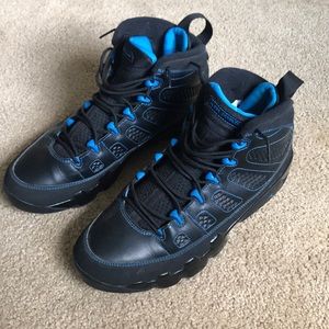 Air Jordan 9 black bottoms Size 10.5